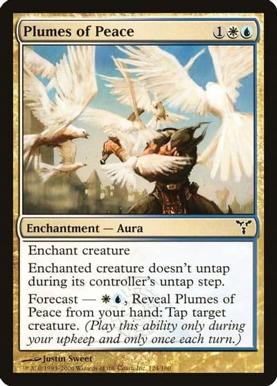 Plumes of Peace Dissension Magic card