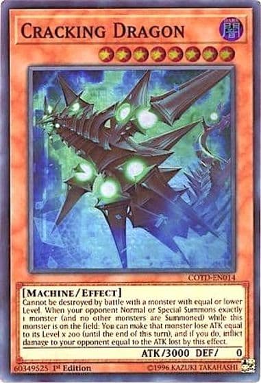 Cracking Dragon Code of the Duelist Yu-Gi-Oh! card