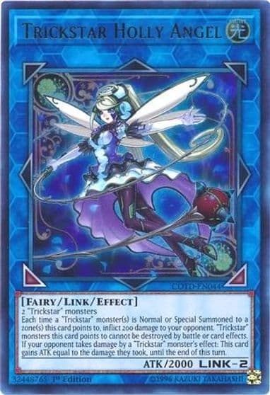 Trickstar Holly Angel Code of the Duelist Yu-Gi-Oh! card