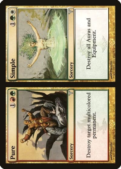 Pure Simple Dissension Magic card