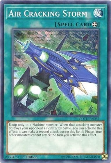 Air Cracking Storm Code of the Duelist Yu-Gi-Oh! card