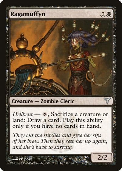 Ragamuffyn Dissension Magic card