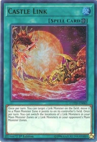 Castle Link Code of the Duelist Yu-Gi-Oh! card