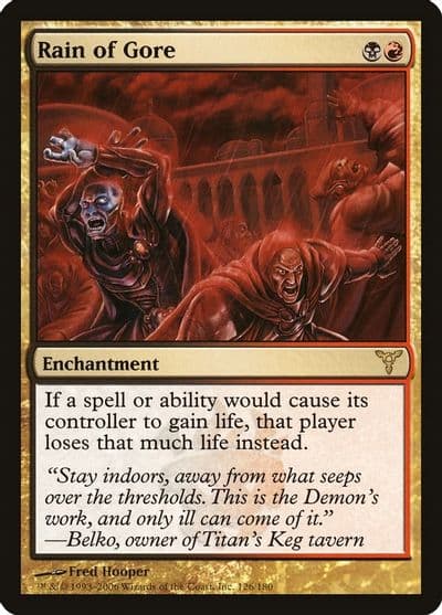 Rain of Gore Dissension Magic card