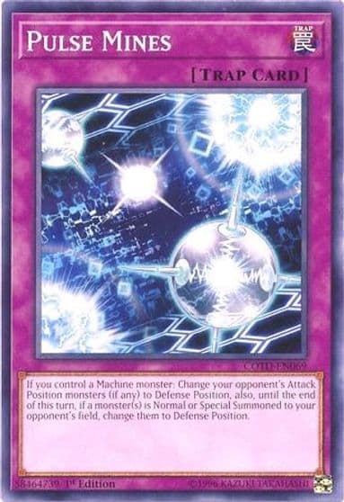 Pulse Mines Code of the Duelist Yu-Gi-Oh! card