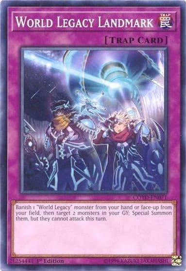 World Legacy Landmark Code of the Duelist Yu-Gi-Oh! card