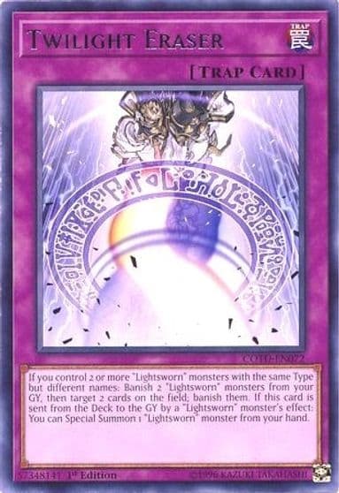 Twilight Eraser Code of the Duelist Yu-Gi-Oh! card