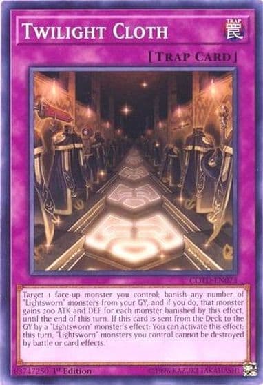 Twilight Cloth Code of the Duelist Yu-Gi-Oh! card