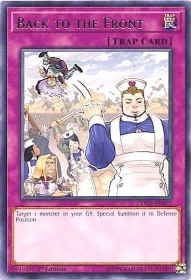 Back to the Front Code of the Duelist Yu-Gi-Oh! card