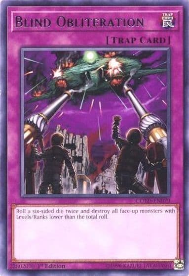 Blind Obliteration Code of the Duelist Yu-Gi-Oh! card