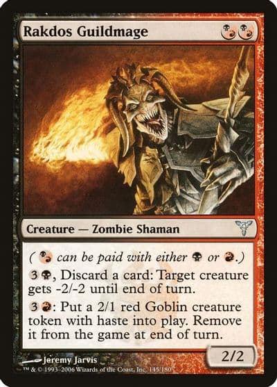 Rakdos Guildmage Dissension Magic card