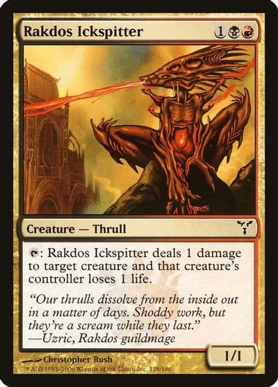 Rakdos Ickspitter Dissension Magic card