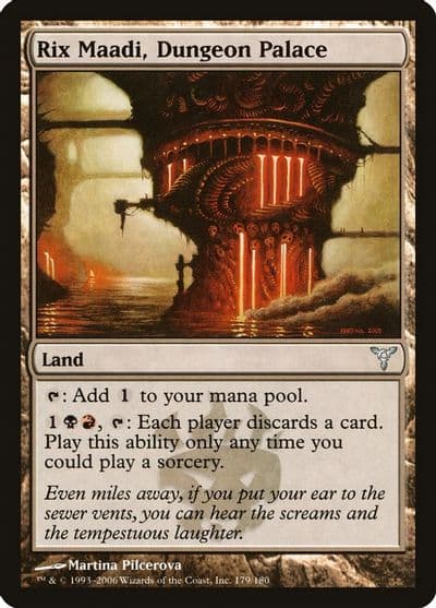 Rix Maadi Dungeon Palace Dissension Magic card