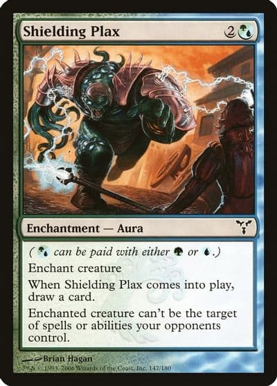Shielding Plax Dissension Magic card