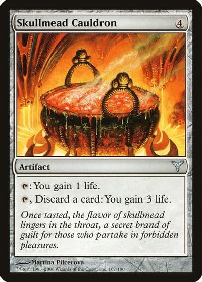 Skullmead Cauldron Dissension Magic card