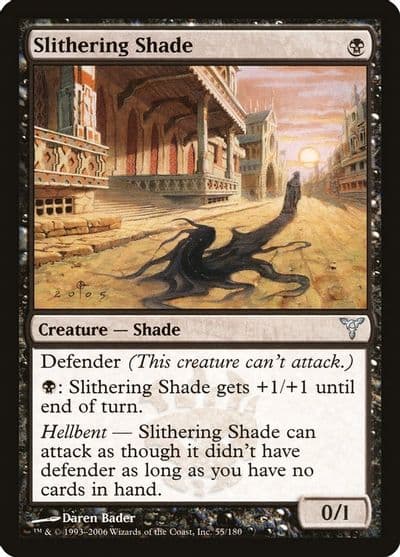 Slithering Shade Dissension Magic card