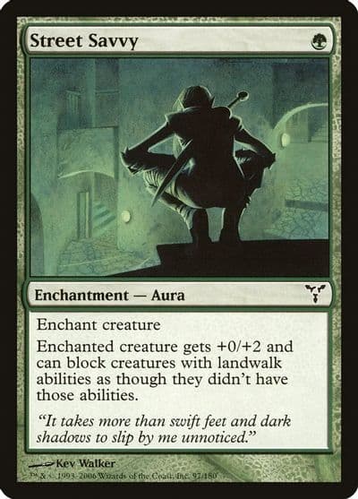Street Savvy Dissension Magic card