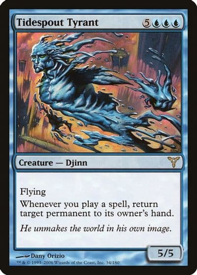 Tidespout Tyrant Dissension Magic card