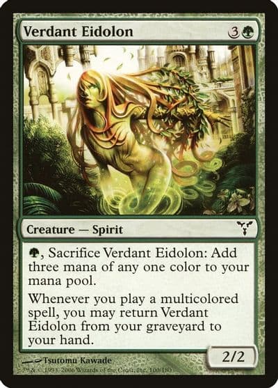 Verdant Eidolon Dissension Magic card