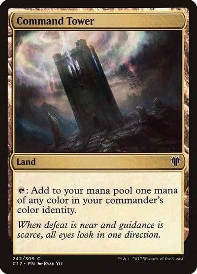 Command Tower Commander 2017 Magic card