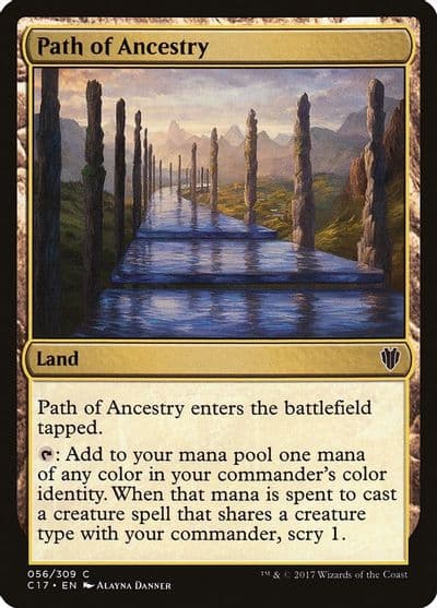 Path of Ancestry Commander 2017 Magic card