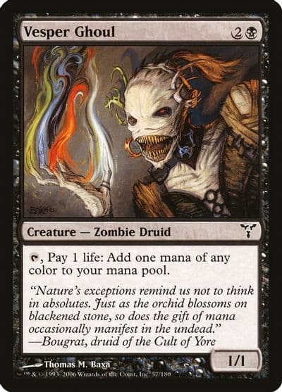 Vesper Ghoul Dissension Magic card