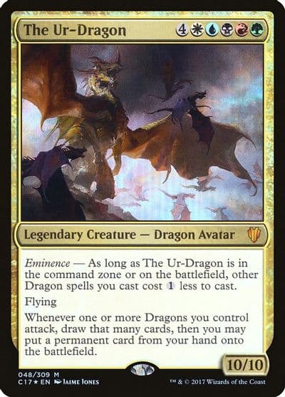 The Ur Dragon Commander 2017 Magic card