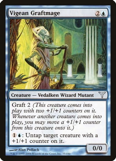 Vigean Graftmage Dissension Magic card