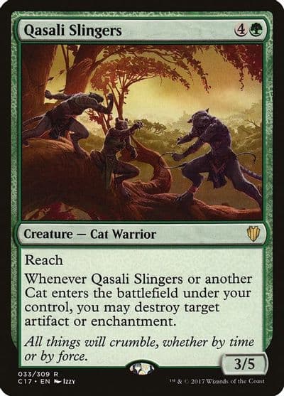 Qasali Slingers Commander 2017 Magic card