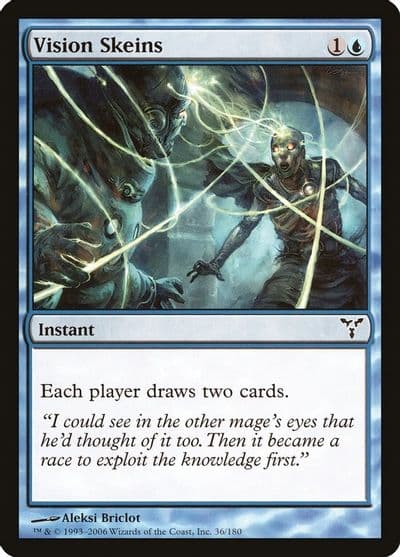 Vision Skeins Dissension Magic card
