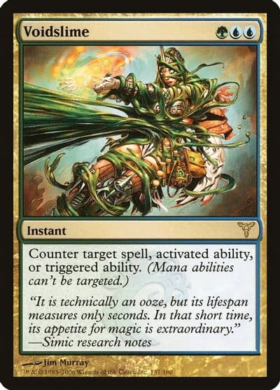 Voidslime Dissension Magic card