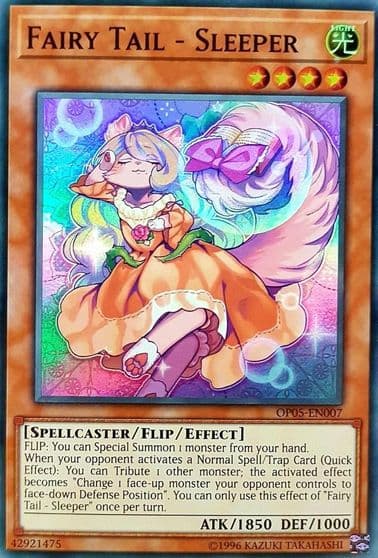 Fairy Tail Sleeper OTS Tournament Pack 5 Yu-Gi-Oh! card