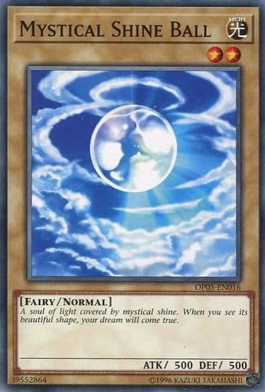 Mystical Shine Ball OTS Tournament Pack 5 Yu-Gi-Oh! card