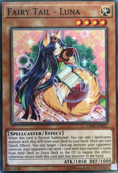 Fairy Tail Luna OTS Tournament Pack 5 Yu-Gi-Oh! card