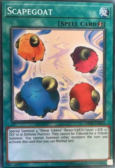 Scapegoat OTS Tournament Pack 5 Yu-Gi-Oh! card