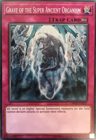 Grave of the Super Ancient Organism OTS Tournament Pack 5 Yu-Gi-Oh! card