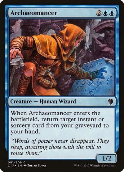 Archaeomancer Commander 2017 Magic card