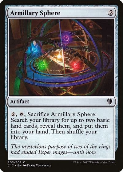Armillary Sphere Commander 2017 Magic card
