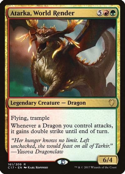 Atarka World Render Commander 2017 Magic card