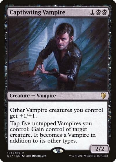 Captivating Vampire Commander 2017 Magic card