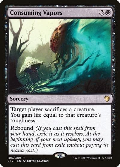 Consuming Vapors Commander 2017 Magic card