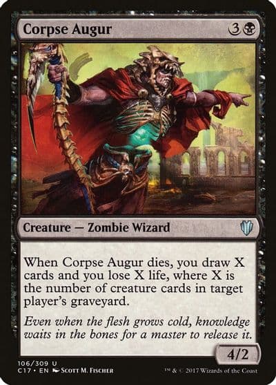 Corpse Augur Commander 2017 Magic card