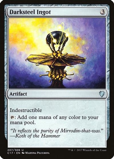 Darksteel Ingot Commander 2017 Magic card