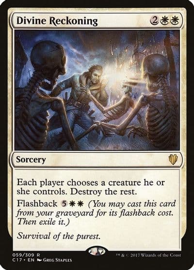 Divine Reckoning Commander 2017 Magic card