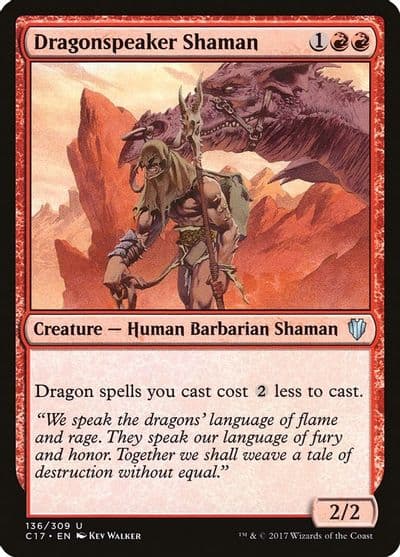 Dragonspeaker Shaman Commander 2017 Magic card