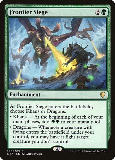 Frontier Siege Commander 2017 Magic card
