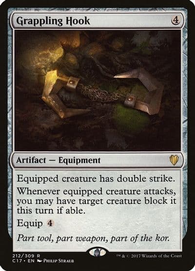 Grappling Hook Commander 2017 Magic card