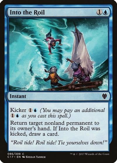 Into the Roil Commander 2017 Magic card