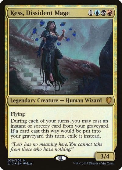 Kess Dissident Mage Commander 2017 Magic card