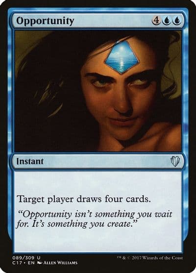 Opportunity Commander 2017 Magic card